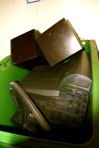 Discarded television et. al. Discarded television et. al.