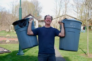 Organizer and trash superhero Tom Adelman