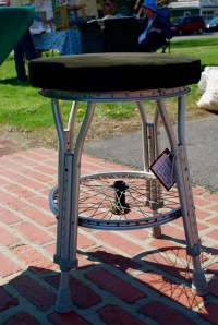 Upcycled medical equipment