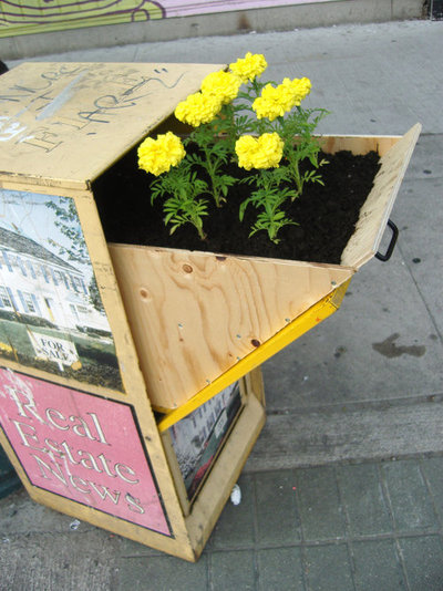 flowerplanter Flyerbox to planter box by Posterchild's Blade Diary