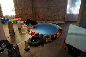 Example of a "trash river"