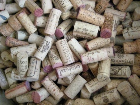 Recycled corks